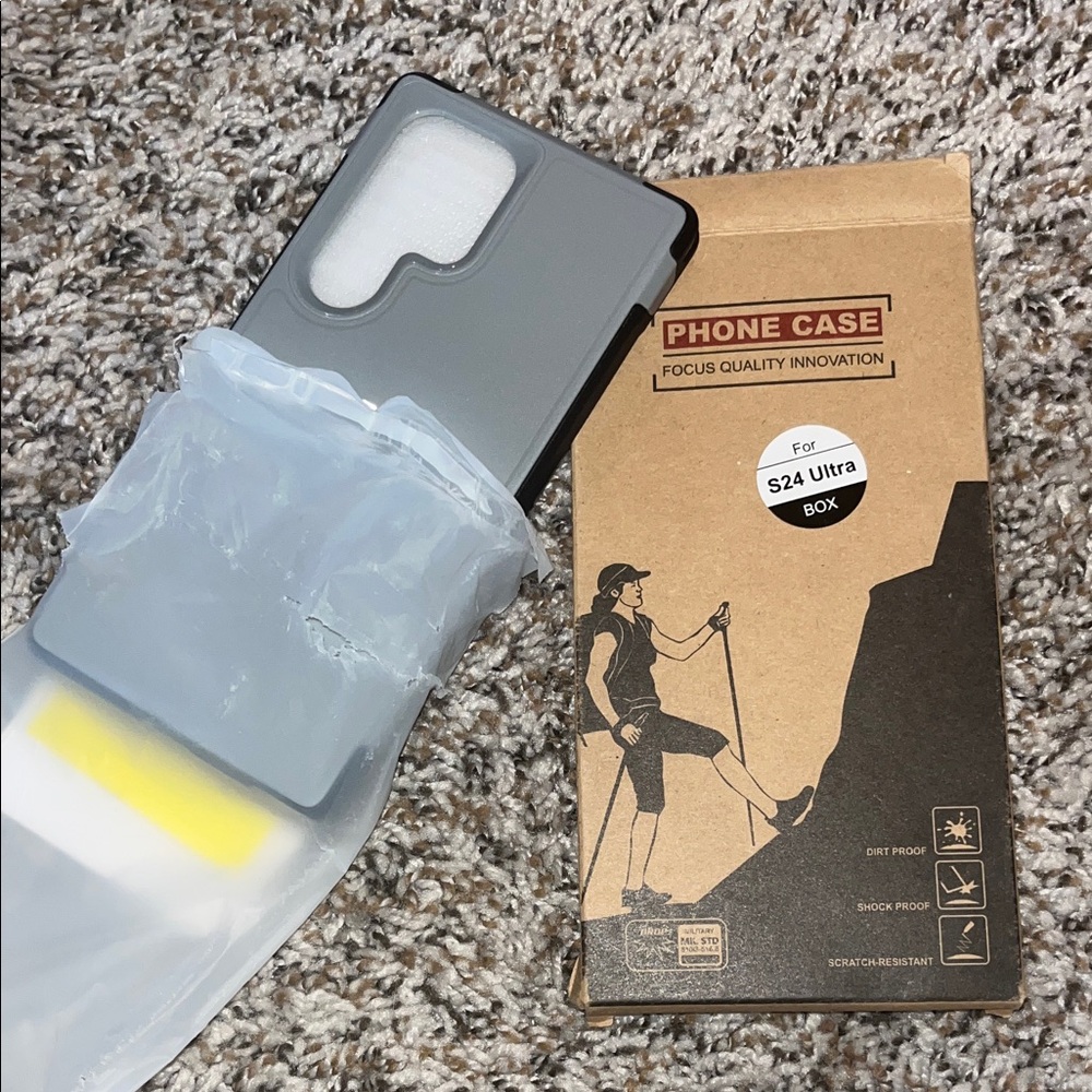 S24 Ultra Phone Case - Gray